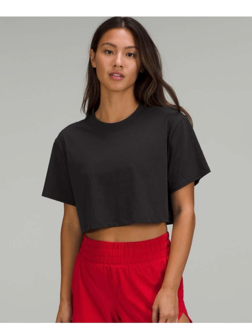 lululemon athletica All Yours Cotton Crop Tee - Picture 4 of 4